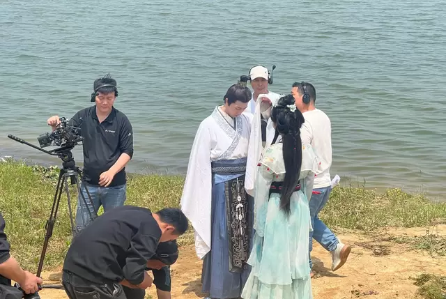 微短剧《西施重生》石首桃花山开机，范蠡西施归隐传说影像化启动 - 相关图片